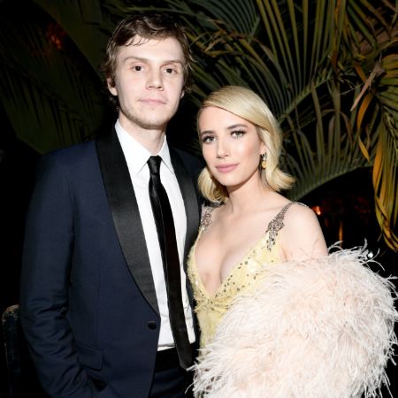 Before Halsey the actor Evan was in relationship with Emma Roberts.